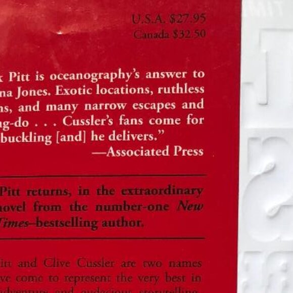 Crescent Dawn, by Clive Cussler and Dirk Cussler, hardcover novel, EUC - Picture 4 of 4